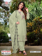 Ramsha R 1372 Nx Georgette Embroidered Ready Made Salwar Suits