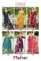 Ossm Meher Viscose Roman Silk Readymade Collection