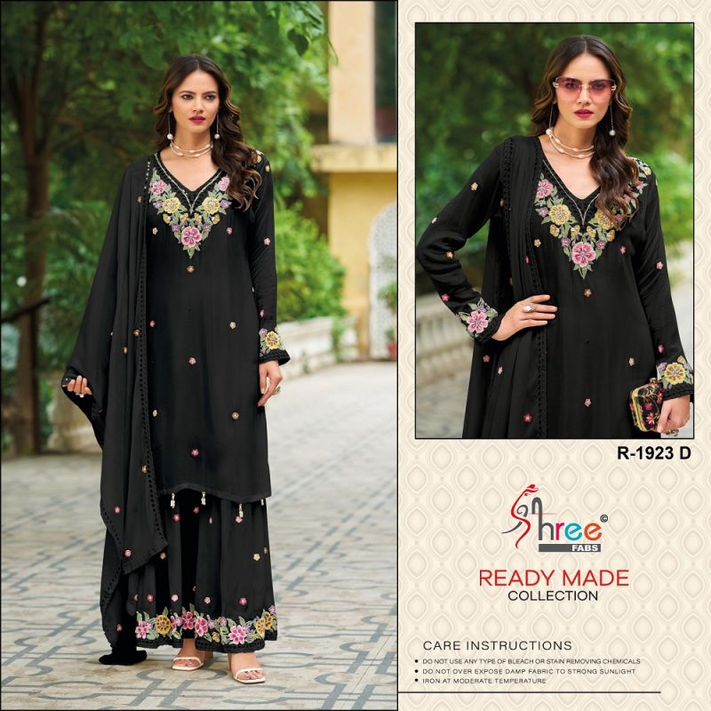 Shree R 1923 Chinon Ready Made Pakistani Salwar Suit