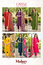 Ossm Mohey Vol 2 Viscose Roman Silk Readymade Collection