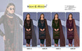 Mah E Rooh 4205 A To D Faux Georgette Designer Embroidered Suits
