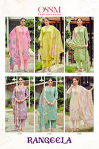 Ossm Rangeela Viscose Roman Silk Readymade Collection
