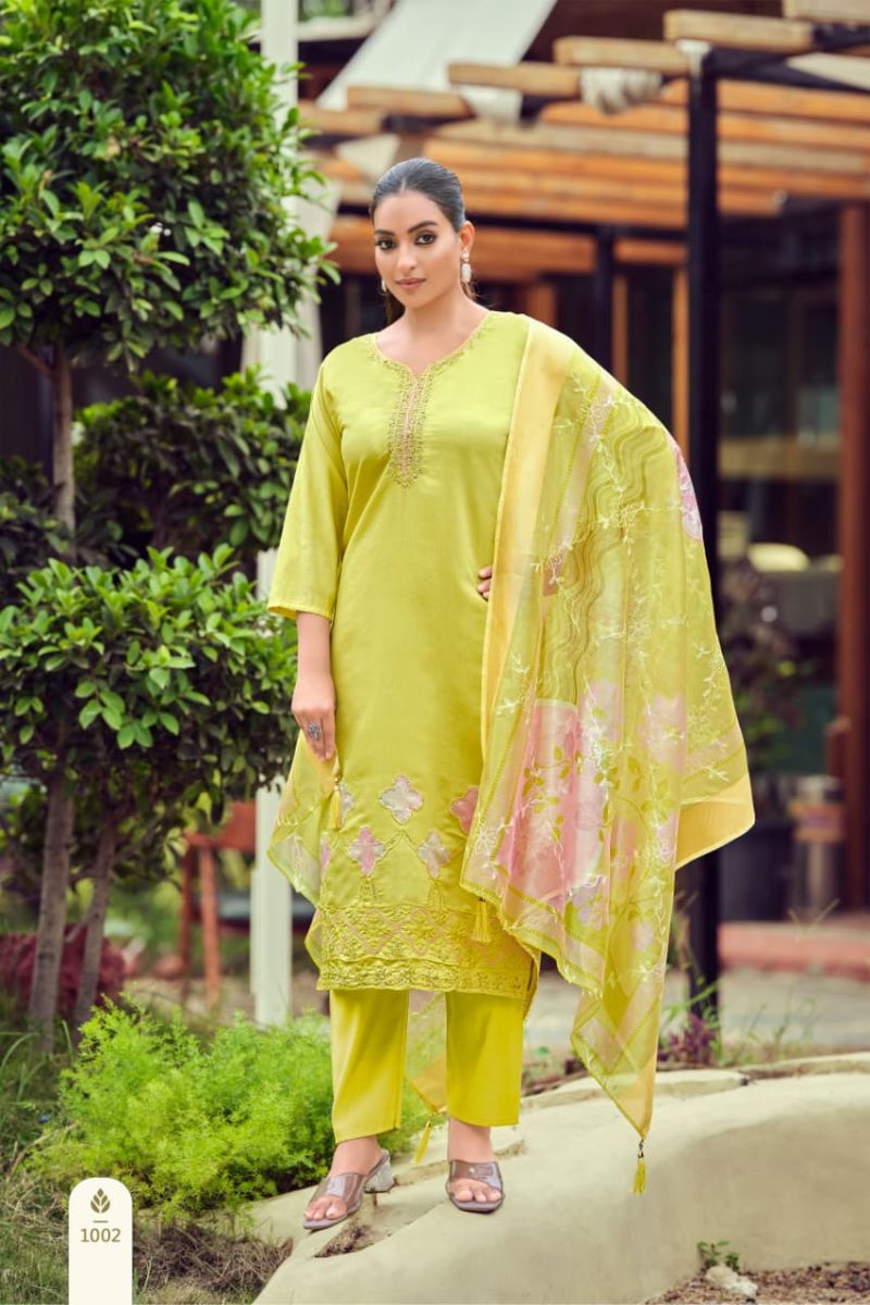 Ossm Rangeela Viscose Roman Silk Readymade Collection