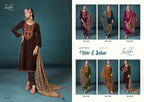 Levisha Noor E Bahar Velvet Embroidered Dress Material Collection