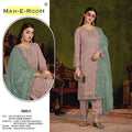 Mah E Rooh 4202 A To D Georgette Embriodered Suits Collection