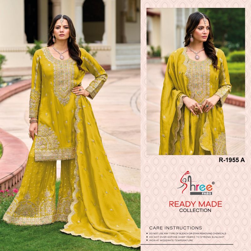 Shree R 1955 Chinon Pakistani Ready Made Collection