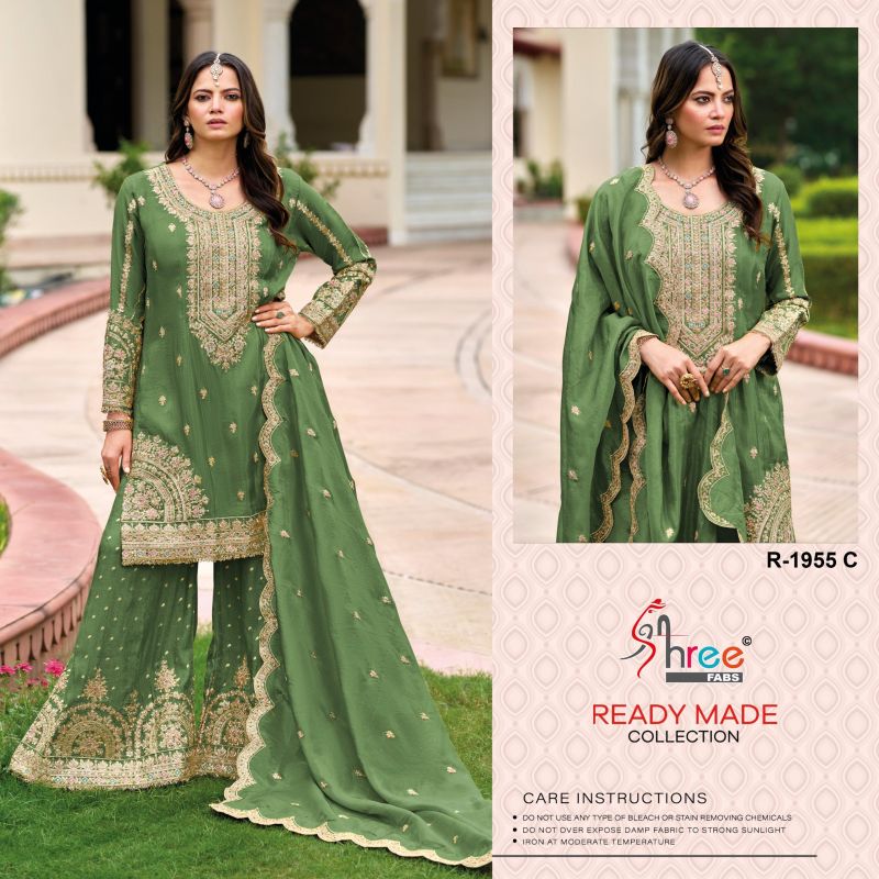 Shree R 1955 Chinon Pakistani Ready Made Collection