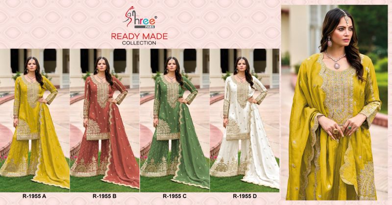 Shree R 1955 Chinon Pakistani Ready Made Collection