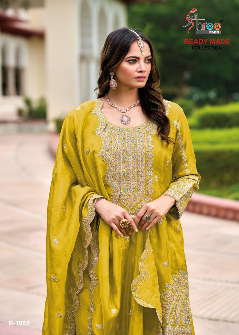Shree R 1955 Chinon Pakistani Ready Made Collection