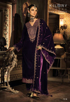 Kilory Noor E Dariya Velvet Embroidered Salwar Suit Collection