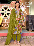 Ossm Muskan Vol 9 Vertican Discharge Printed Readymade Collection