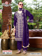 Ramsha R 1303 Fandy Silk Ready Made Suit Collection