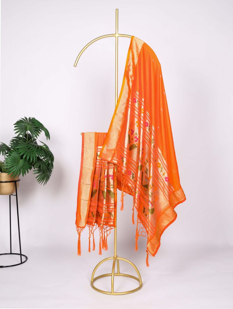 Nnk 4003 Jacquard Paithani Dupatta Collection