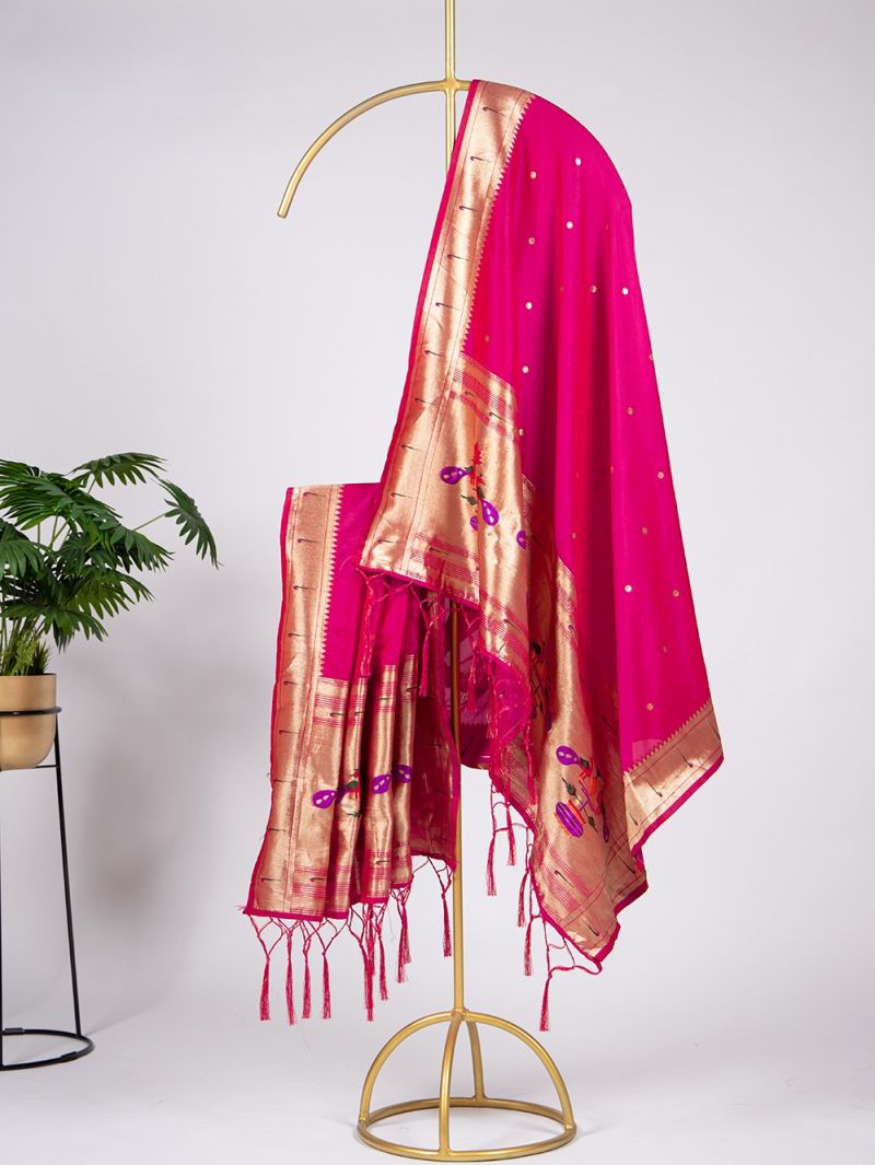 Nnk 4003 Jacquard Paithani Dupatta Collection