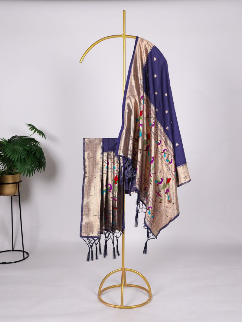 Nnk 4003 Jacquard Paithani Dupatta Collection