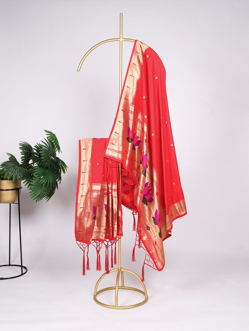 Nnk 4003 Jacquard Paithani Dupatta Collection