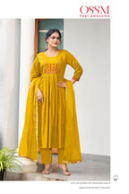 Ossm Gulzar Viscose Roman Silk Readymade Collection