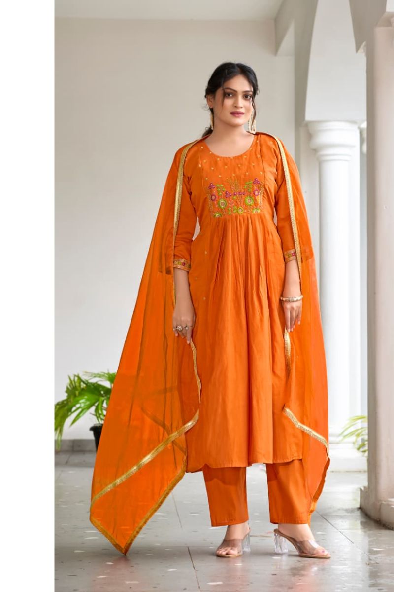 Ossm Gulzar Viscose Roman Silk Readymade Collection