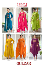 Ossm Gulzar Viscose Roman Silk Readymade Collection