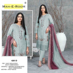 Mah E Rooh 4201 A To D Fancy Rolex With Embriodered Suits