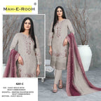 Mah E Rooh 4201 A To D Fancy Rolex With Embriodered Suits