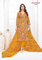 Shree Ganesh Parampara Vol 2 Pure Lawn Cotton Dress Material