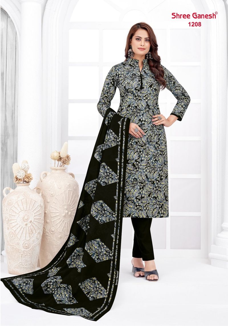 Shree Ganesh Parampara Vol 2 Pure Lawn Cotton Dress Material