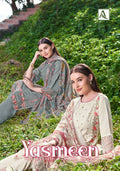 Alok Yasmeen Viscose Silk Pakistani Dress Material Collection