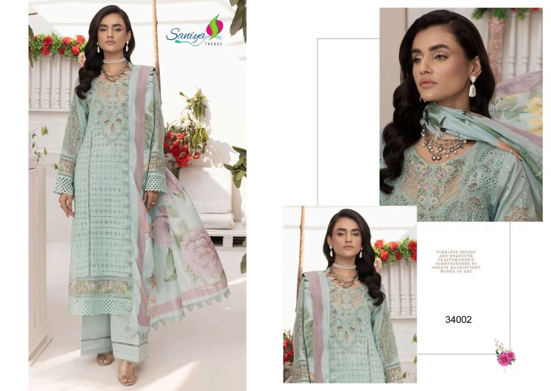 Saniya Adan Libas Chikankari Vol 34