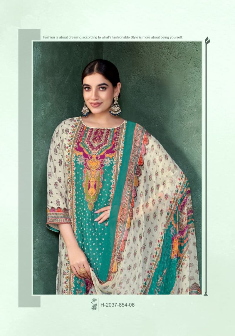 Alok Sajda Viscose Muslin Designer Printed Dress Material Collection