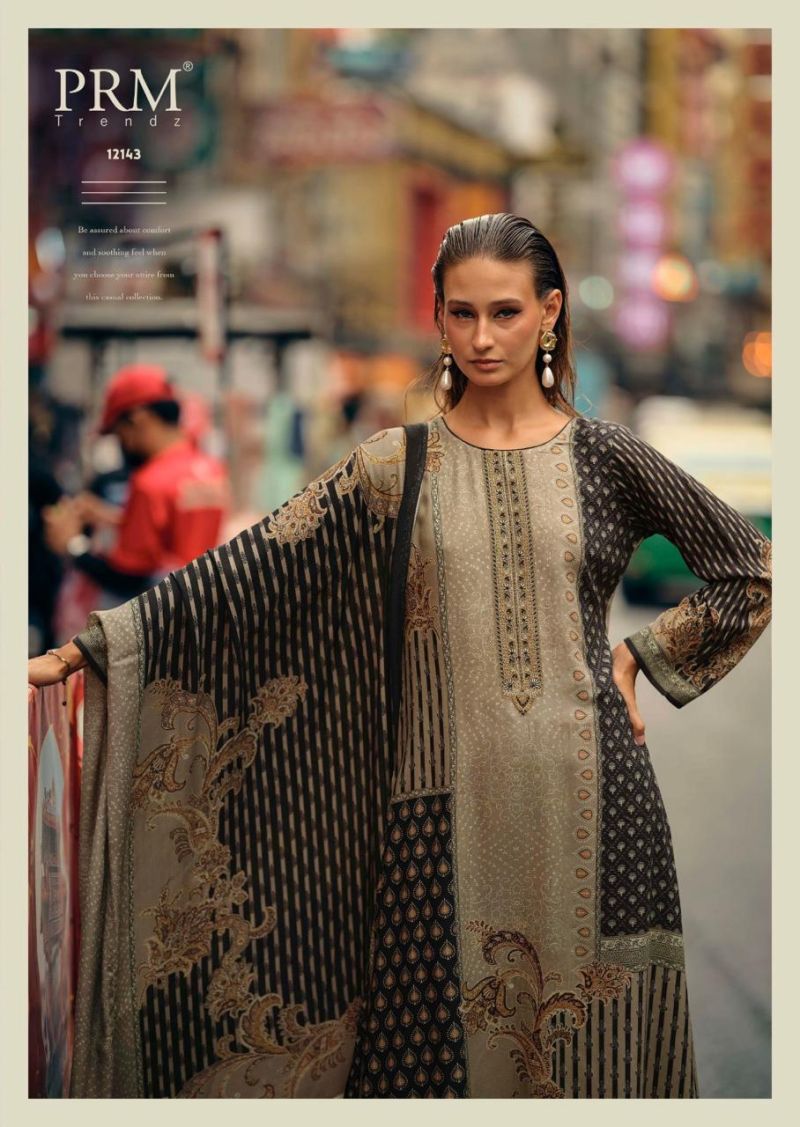 Prm Reverie Viscose Pashmina Digital Prints Salwar Suits Collection