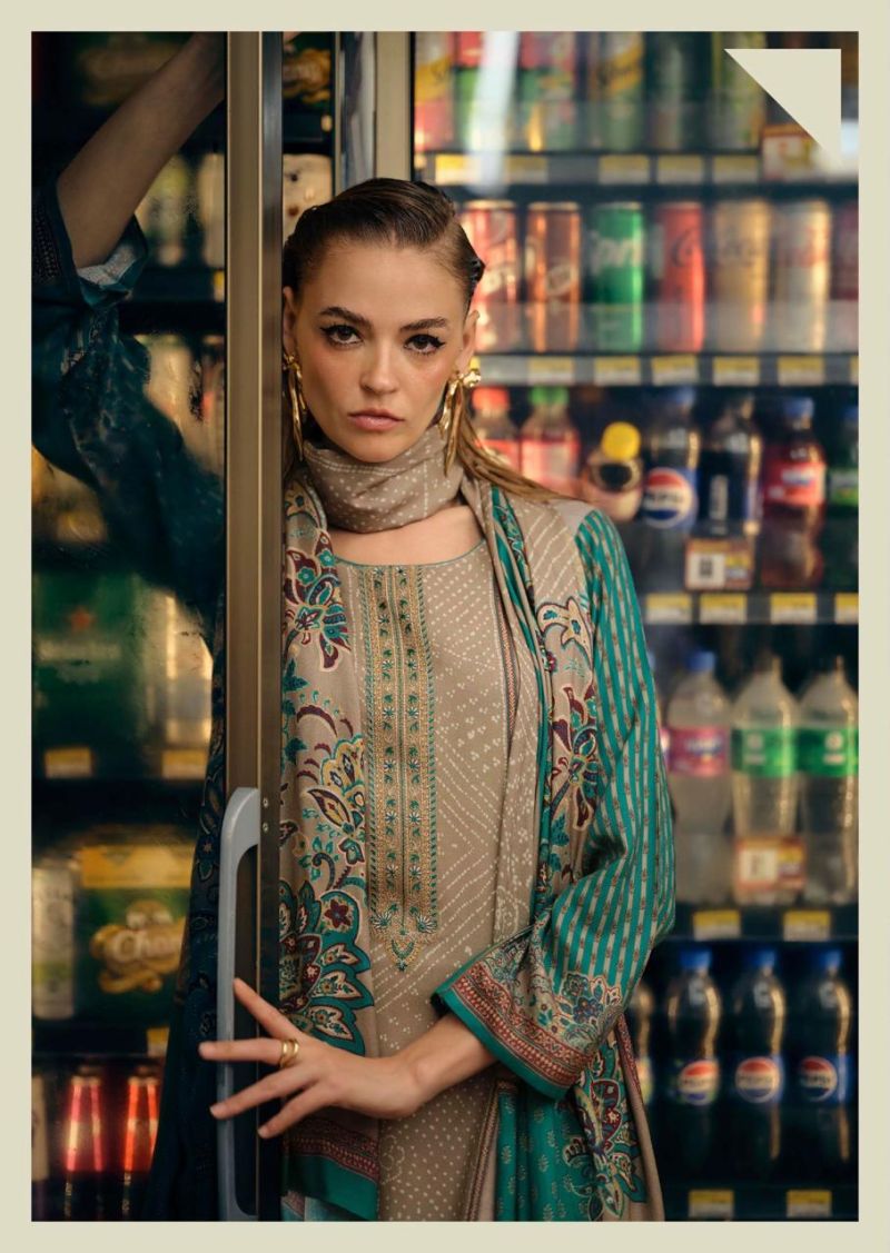 Prm Reverie Viscose Pashmina Digital Prints Salwar Suits Collection