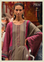 Prm Reverie Viscose Pashmina Digital Prints Salwar Suits Collection