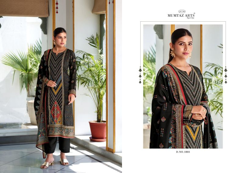 Mumtaz Tohfa Modal Silk Print Designer Dress Material Collection