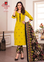 Ganpati Parul Vol 12 Readymade Pure Cotton Printed Kurti Set