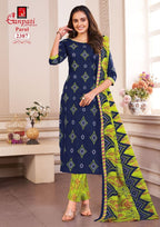 Ganpati Parul Vol 12 Readymade Pure Cotton Printed Kurti Set