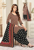 Miss World Aaliya Vol 13 Readymade Cotton Printed Patiyala Dress