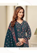 Miss World Aaliya Vol 13 Readymade Cotton Printed Patiyala Dress