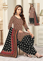 Miss World Aaliya Vol 13 Readymade Cotton Printed Patiyala Dress