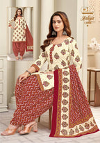 Miss World Aaliya Vol 13 Readymade Cotton Printed Patiyala Dress