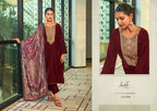 Levisha Aarohi Velvet Designer Embroidery Dress Material Collection