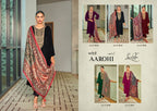 Levisha Aarohi Velvet Designer Embroidery Dress Material Collection