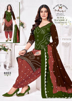 Mishri Super Bandhej Vol 8 Cotton Printed Dress Material
