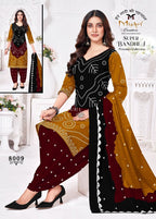 Mishri Super Bandhej Vol 8 Cotton Printed Dress Material