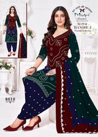 Mishri Super Bandhej Vol 8 Cotton Printed Dress Material