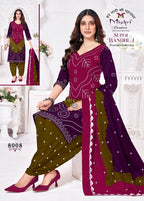 Mishri Super Bandhej Vol 8 Cotton Printed Dress Material