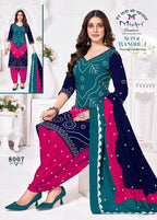 Mishri Super Bandhej Vol 8 Cotton Printed Dress Material