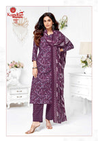 Kundan K4U Advance Vol 11 Cotton Printed Dress Material