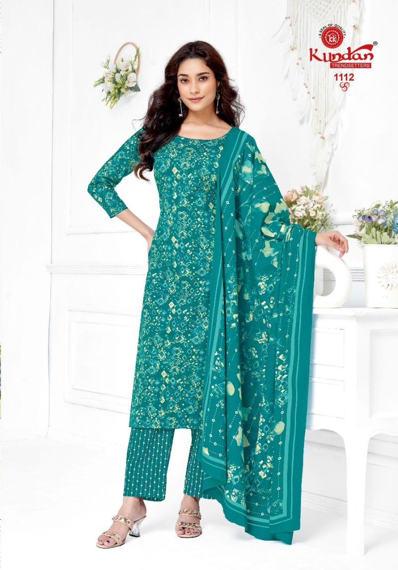 Kundan K4U Advance Vol 11 Cotton Printed Dress Material