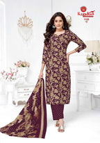 Kundan K4U Advance Vol 11 Cotton Printed Dress Material